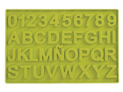 Silicone Mold Numbers and Letters