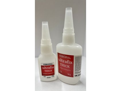 Veropal Ultrafix Thick - husté vteřinové lepidlo