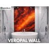 krásná koupelna designovaná s epoxidem Veropal Wall