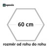 šestihranná forma rozměr