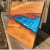 Caribbean Blue Black Diamond Pigments stůl