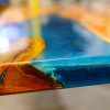 river table with epoxy Veropal UV PLUS 100
