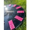 Hodiny z epoxidu,průměr 28,5cm