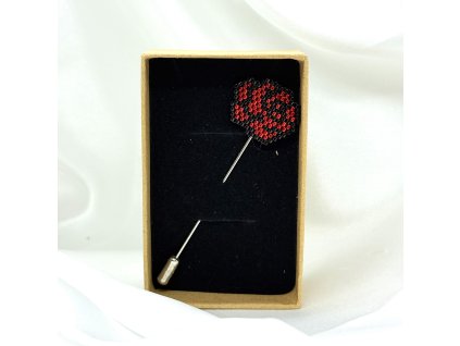 Brož špendlík RŮŽE