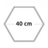 Hexagon mould - 400mm