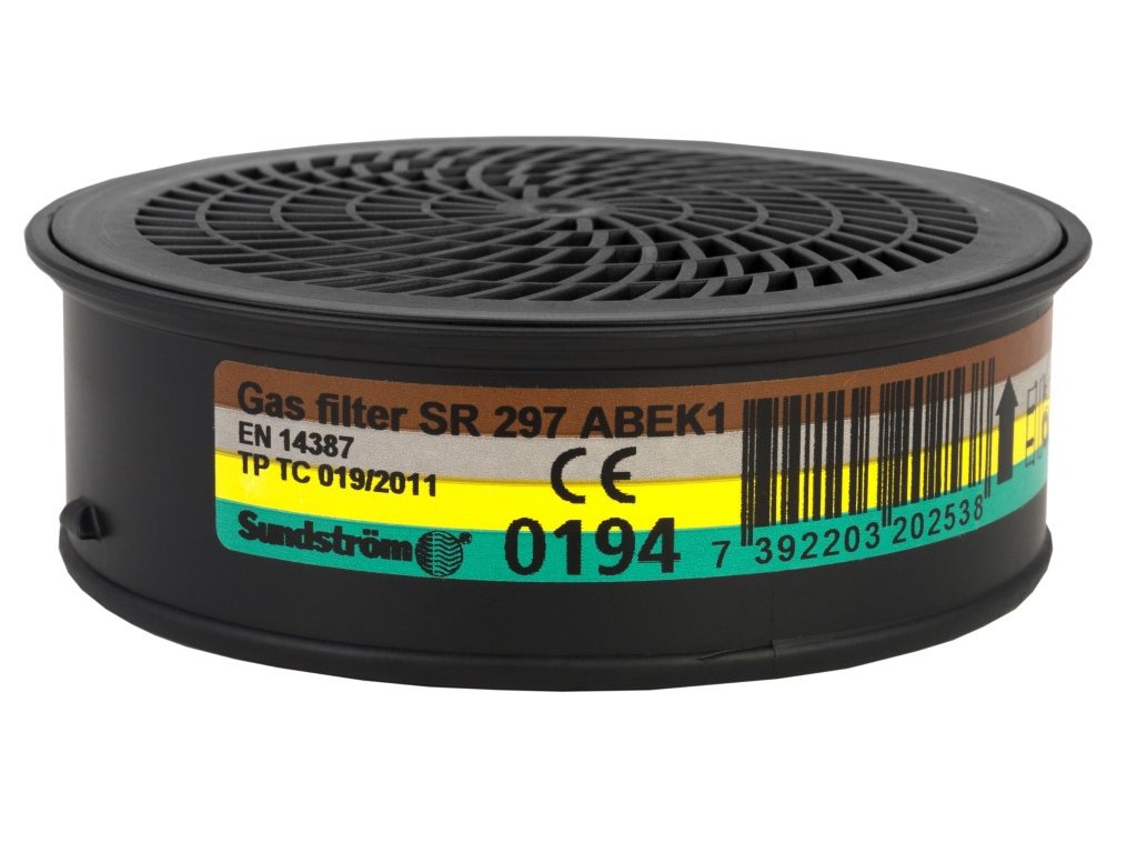 Filter SUNDSTRÖM SR 297 ABEK1 - pre polomasky a celotvárové masky