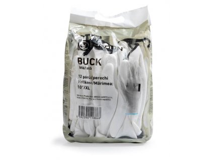 Máčané rukavice ARDONSAFETY/BUCK WHITE - maloobchodné balenie - 12 párov