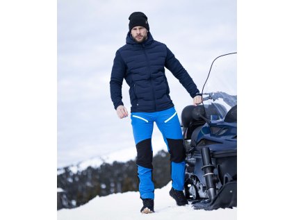 Bunda ARDON®NYPAXX® knitted tmavo modrá S