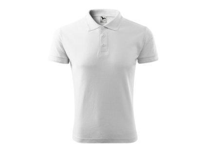 Pique Polo Polokošeľa pánska (Veľkosť S, Farba Malfini biela)