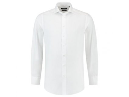 Fitted Stretch Shirt Košeľa pánska (Veľkosť 38, Farba Malfini biela)