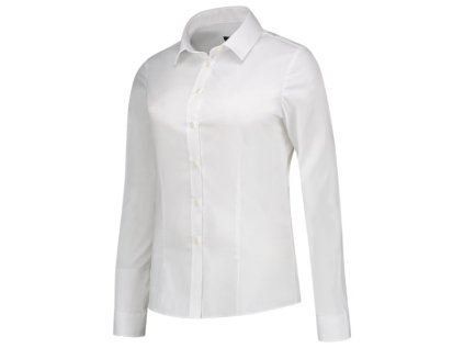 Fitted Stretch Blouse T24 (Veľkosť 34, Farba Malfini biela)