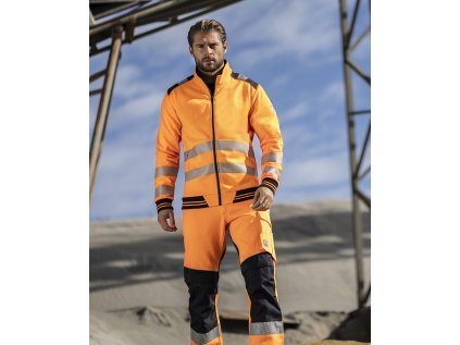 Výstražná mikina ARDON®SIGNAL oranžovo-čierna XS
