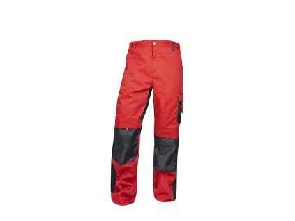 Nohavice do pása ARDON®PRE100 02 červeno-čierne 64