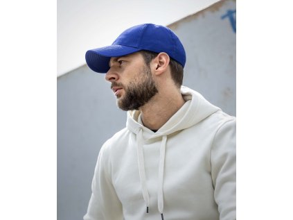Čiapka so šiltom ARDON®UNI-6L stredne modrá royal (Farba modré odtiene)