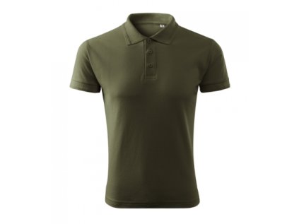 Pique Polo Free Polokošeľa pánska (Veľkosť 2XL, Farba Malfini military)