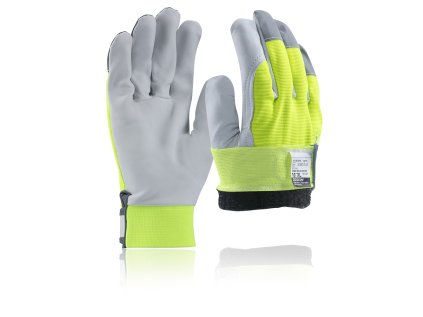 Zimné rukavice ARDON®HOBBY REFLEX WINTER - s predajnou etiketou 09-SPE (Veľkosti Ardon 09-SPE, Farba žlté odtiene)