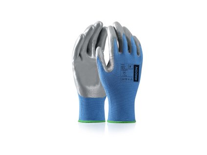 Máčané rukavice ARDON®NITRAX 07 (Veľkosti Ardon 07, Farba modré odtiene)