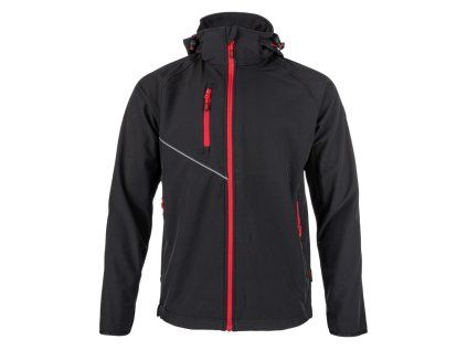 FORCE Jacket black/red (Veľkosť S 44-46)