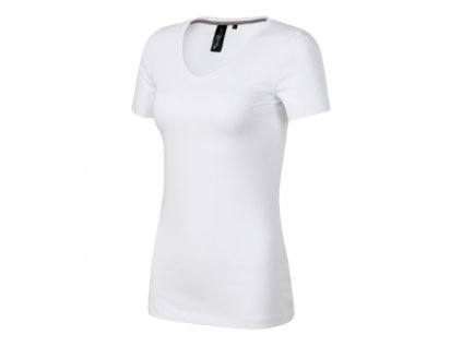 Action V-neck Tričko dámske (Veľkosť S, Farba Malfini biela)