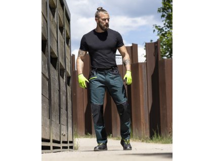 Nohavice do pása ARDON®4Xstretch® tmavo zelená 60 (Veľkosti Ardon 60, Farba zelené odtiene)