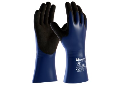 ATG® chemické rukavice MaxiDry® Plus™ 56-530 07