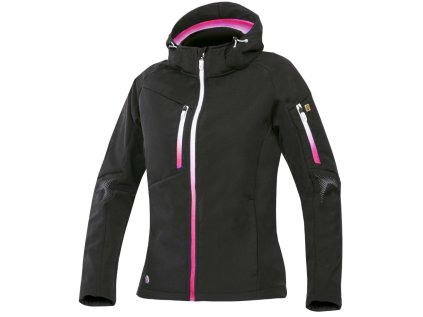 Dámska softshellová bunda ARDON®CREATRON® Čierno-ružová XS (Veľkosti Ardon XS, Farba čierna)