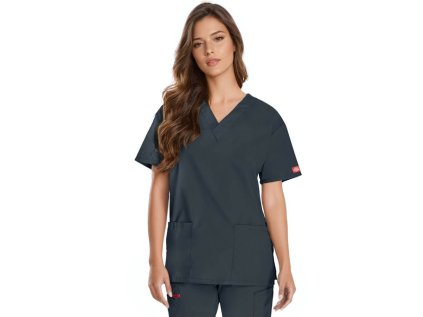 Dámska blúza Dickies - cínová (Veľkosť XL)