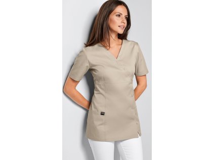 Dámská tunika COLOR 95° - béžová (Veľkosť 40)
