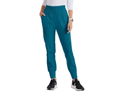Dámske nohavice CARLY JOGGER SCRUBS – karibské modré (Veľkosť S)