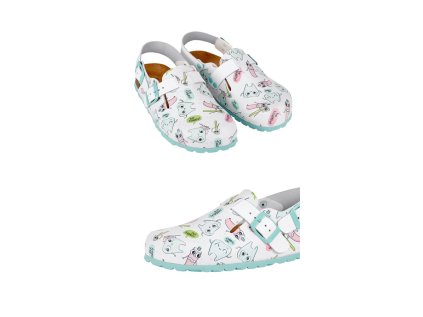 Moderná obuv s potlačou ZÚBKY (Veľkosť čísla 40)