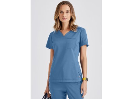 Zdravotnícka blúza CAPRI Grey´s Anatomy Stretch - svetlo modrá (Veľkosť 2XL)