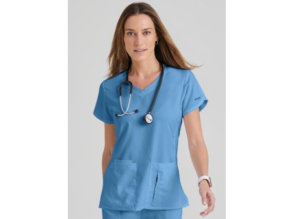 Zdravotnícka blúza CORA Grey´s Anatomy - svetlo modrá (Veľkosť 2XL)