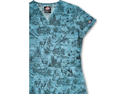 Zdravotnícka blúza NATURE (Veľkosť XS)