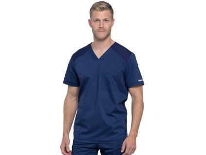 Zdravotnícka pánska blúza Cherokee Revolution ACTIVE STYLING - námornícky modrá (Veľkosť 3XL)