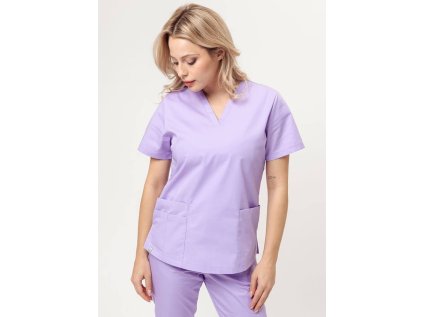 Zdravotnícka blúza Sunrise Basic FRESH - levanduľa (Veľkosť 3XL)