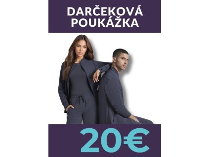 Darčeková poukážka v hodnote 20EUR (Darčeková poukážka Tlačená verzia)
