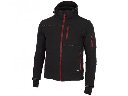 RUFUS Jacket black/red