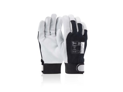 Kombinované rukavice ARDON®EASY 08 (Veľkosti Ardon 08, Farba čierna)