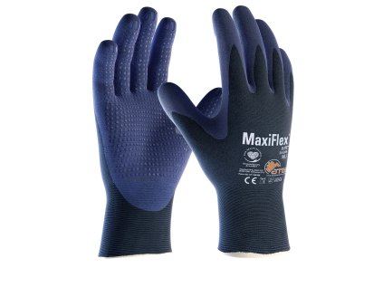 ATG® máčané rukavice MaxiFlex® Elite™ 34-244 06 (Veľkosti Ardon 06, Farba modré odtiene)