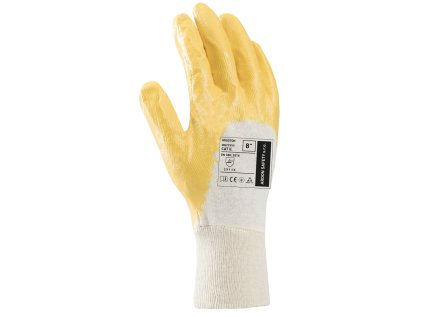 Máčané rukavice ARDON®HOUSTON, žlté 08 (Veľkosti Ardon 08, Farba žlté odtiene)