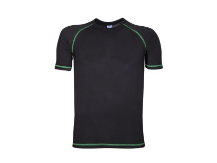 Funkčné tričko ARDON®TRIP kr. rukáv čierna-zelená L (Veľkosti Ardon L, Farba čierna)