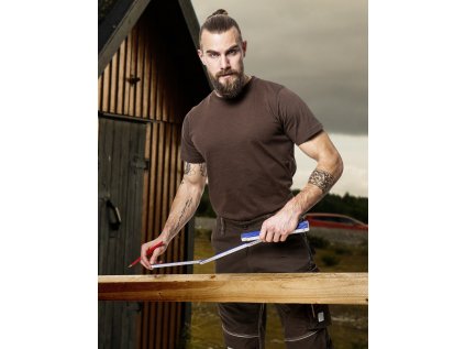 Tričko ARDON®LIMA hnedé S (Veľkosti Ardon S, Farba hnedé odtiene)