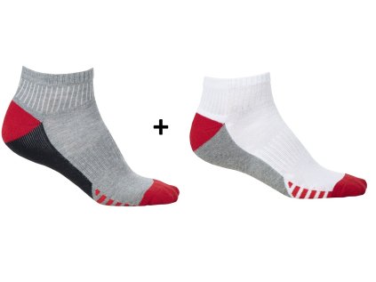 Ponožky DUO RED, 2 páry v balení 46-48 (Veľkosti Ardon 46-48)