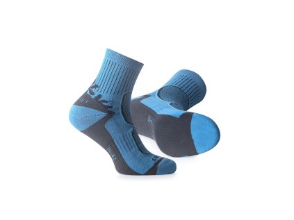 Ponožky FLR TREK BLUE 35-38