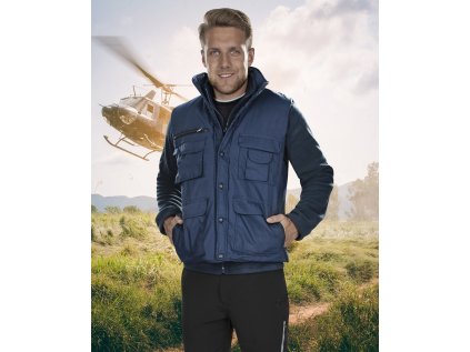 Vesta ARDON®TONY pánska, modrá L (Veľkosti Ardon L, Farba modré odtiene)