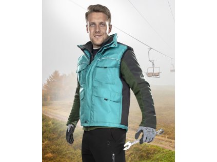Vesta ARDON®SWEN pánska, zelená 2XL (Veľkosti Ardon 2XL, Farba zelené odtiene)
