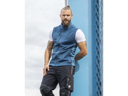 Vesta flísová ARDON®MARTIN pánska, modrá 3XL (Veľkosti Ardon 3XL, Farba modré odtiene)