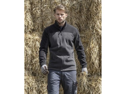 Mikina fleece ARDON®MICHAEL pánska, tm.sivá XS
