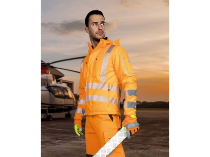 Bunda softshelová Hi-Vis oranžová ARDON®SIGNAL 3XL (Veľkosti Ardon 3XL)