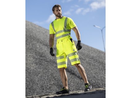 Šortky ARDON®SIGNAL+ žlto-čierné 44 (Veľkosti Ardon 44, Farba žlté odtiene)